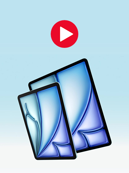 iPad Air M4 28 cm Video